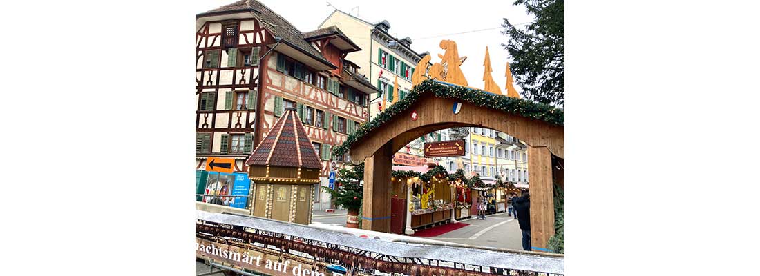 ルツェルン　クリスマスマーケットゲート