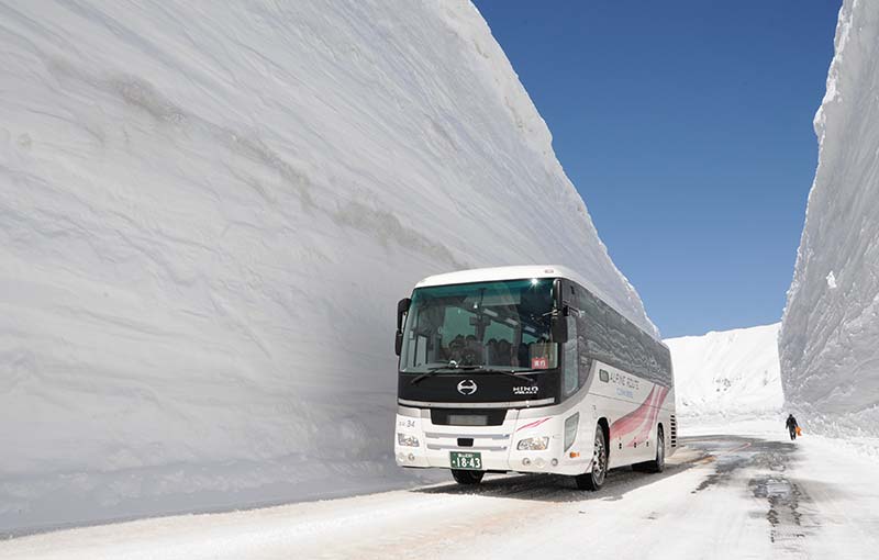 雪の大谷ウォーク