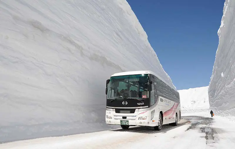 雪の大谷ウォーク