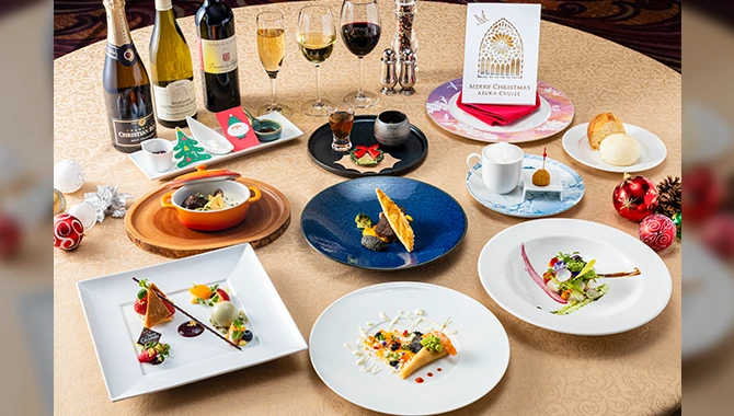 船内でのお食事 イメージ