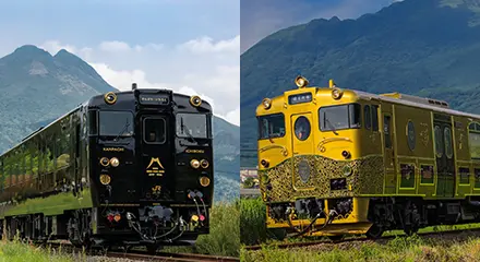 特急「かんぱち・いちろく」と「或る列車」イメージ