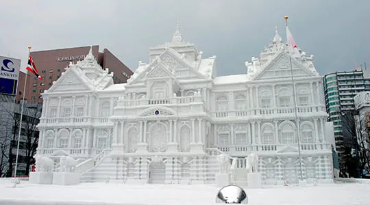 さっぽろ雪まつり　雪像