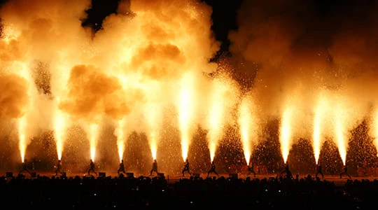 炎の祭典（豊橋手筒花火）