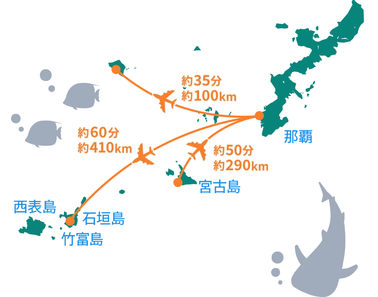 沖縄全島図