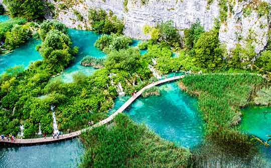 プリトビチェ湖群国立公園