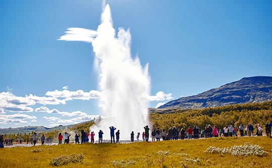 ゲイシール（間欠泉）/ゴールデンサークル