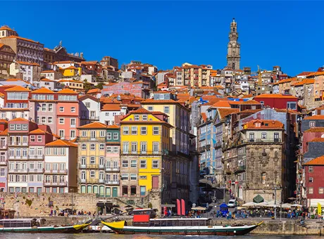 ポルトの街並み