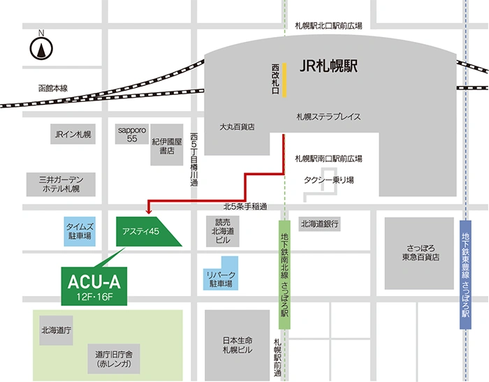 説明会案内マップ