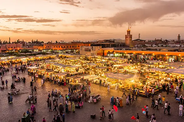 モロッコ・ジャマエルフナ広場