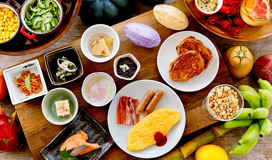 ブリーズベイマリーナ 朝食ブッフェ（一例）