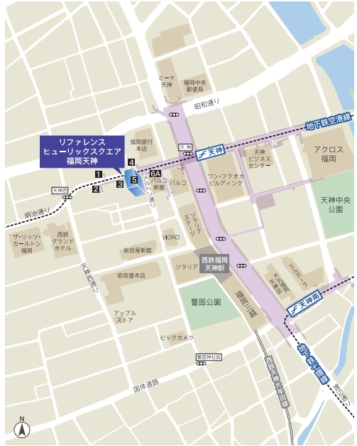 説明会案内マップ