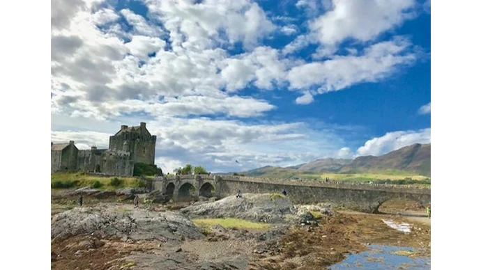 スコットランドのアイリーン・ドナン城