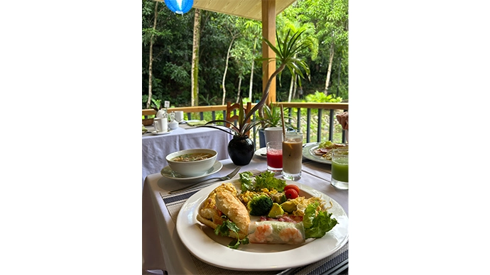 Pilgrimage Village RESORT & SPA/朝食（ビュッフェ）