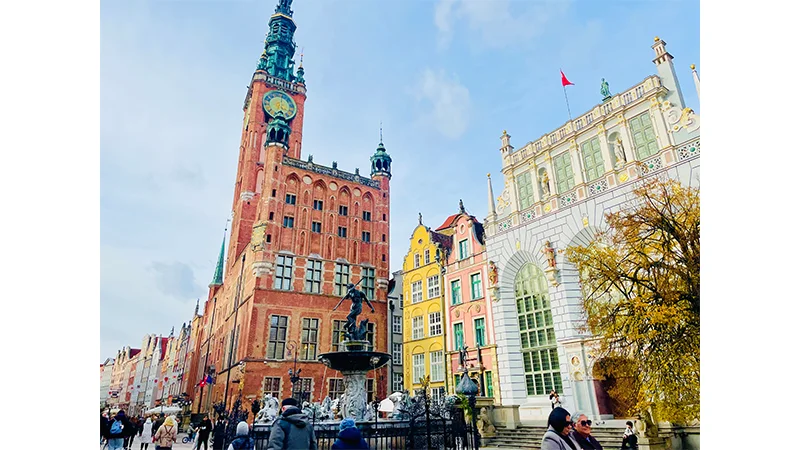 グダンスクの街並み