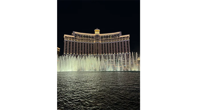 ベラージオ・ホテル&カジノの噴水