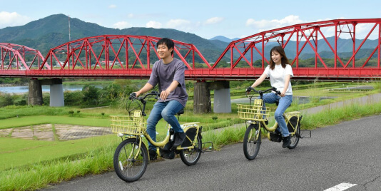 四万十川　川チャリ