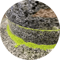 イメージ：茶臼抹茶挽き体験（一例）