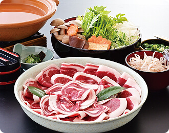 イメージ：ぼたん鍋（一例）