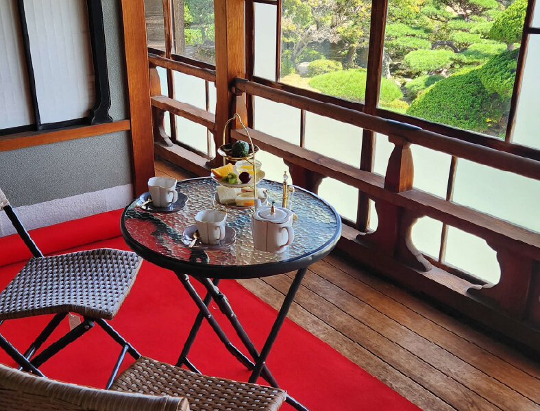 旧毛利家本邸アフタヌーンティー　イメージ