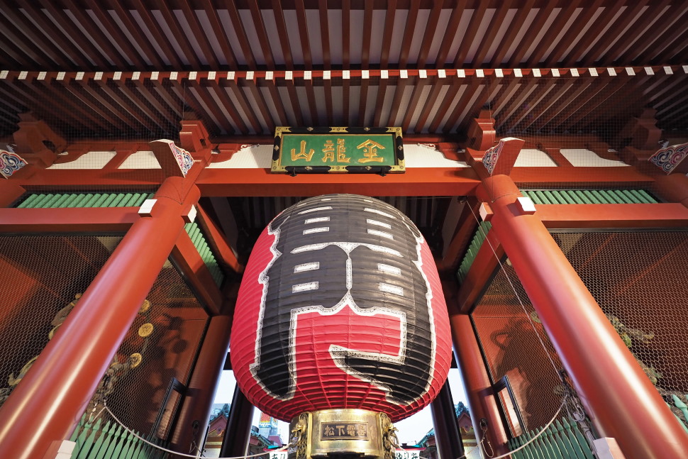 浅草のシンボルとなっている雷門（写真提供＝台東区）