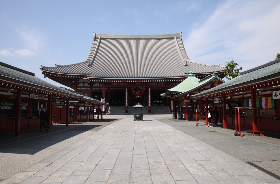 ご本尊が安置されている本堂（写真提供＝浅草寺）