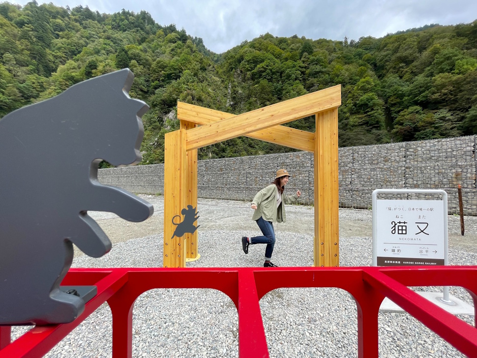 猫又駅フォトフレーム