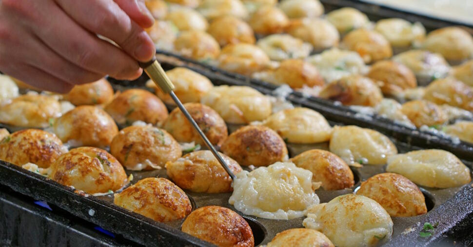 粉もんの代表格　たこ焼き