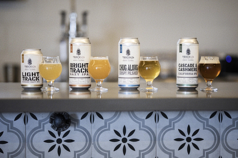 クレイグさんが手がけるクラフトビールブランド「TRACK424 BREWERY」