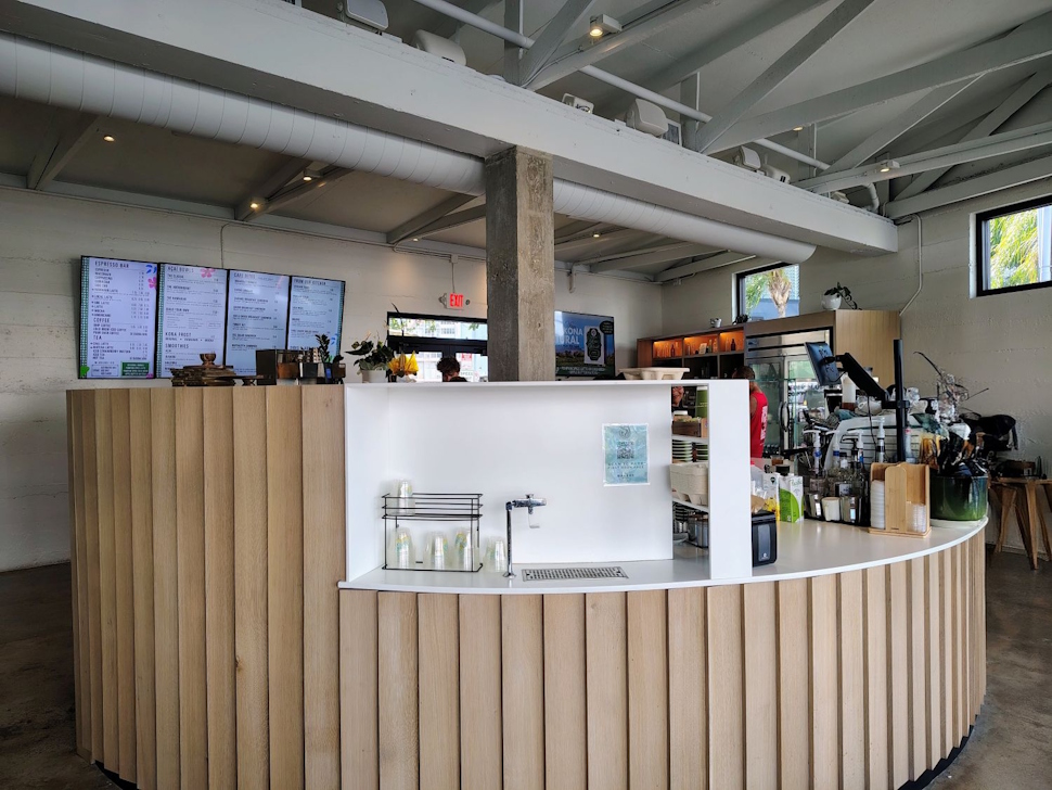 大きなカウンター