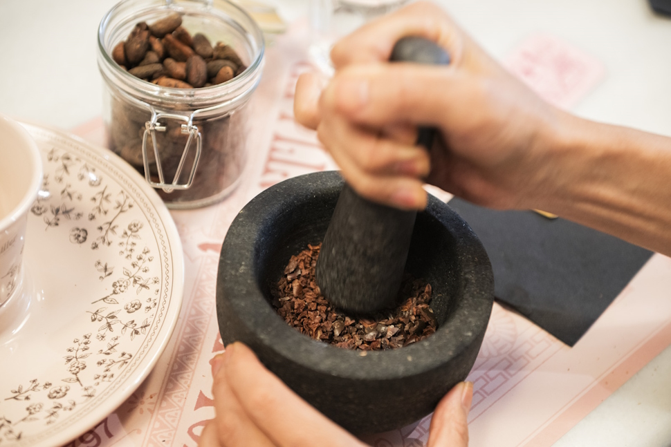 チョコレート作り