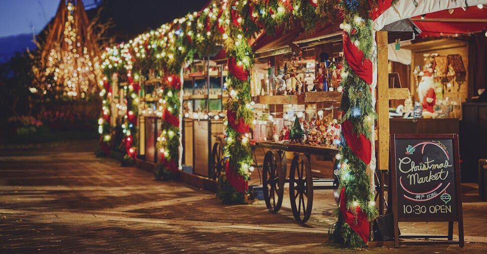 古城のクリスマスマーケット