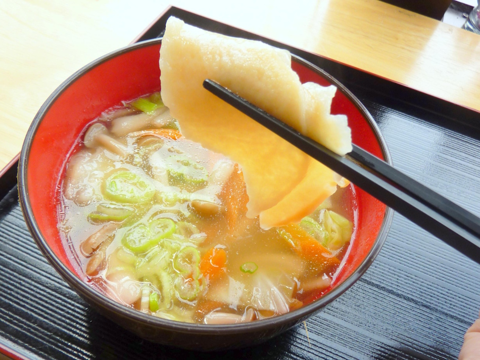 せんべいはアルデンテが美味