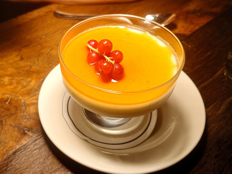 ブラッドオレンジのクレームキャラメル