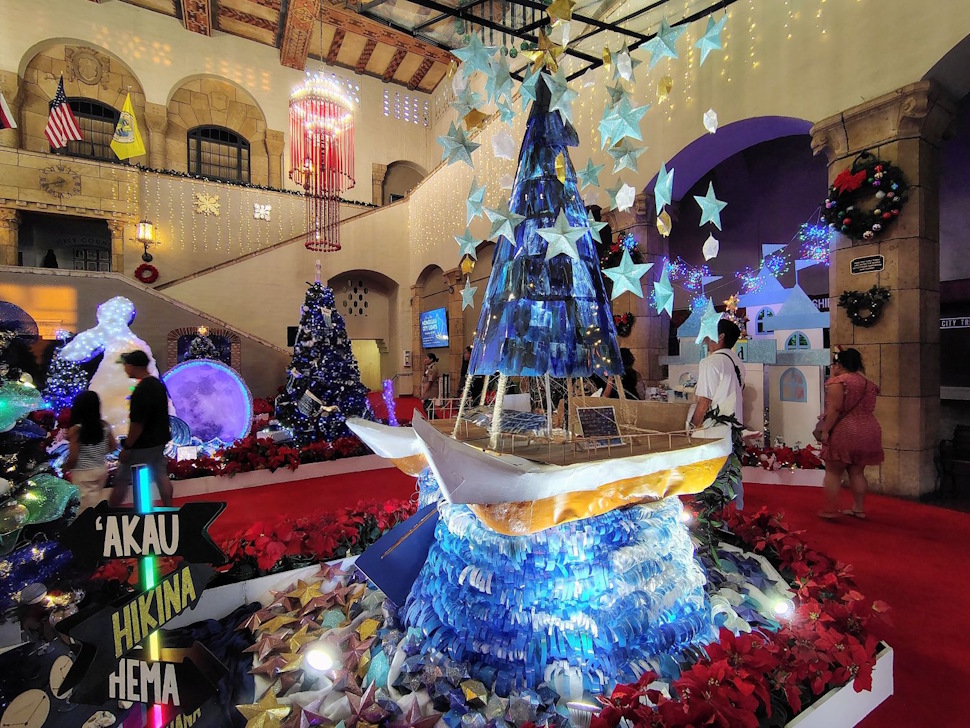 ホクレアがテーマのツリー