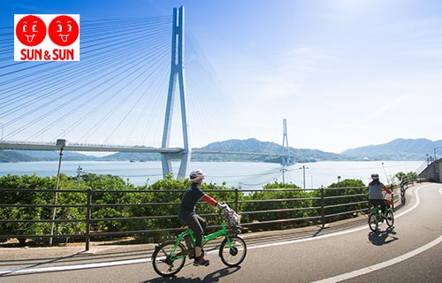 しまなみ海道サイクリング（イメージ）