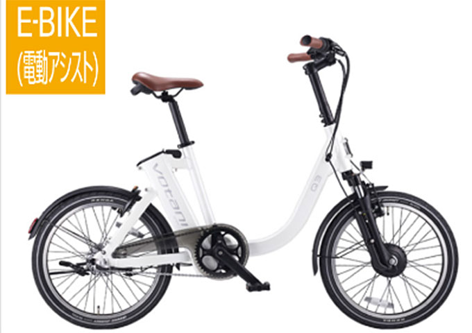 ママチャリタイプのレンタサイクル（一例）