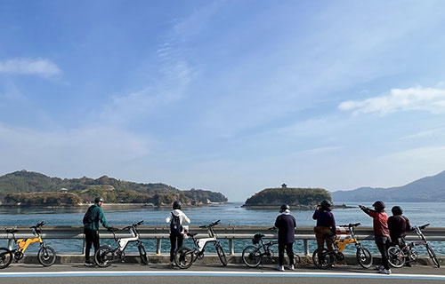 しまなみ海道サイクリング（イメージ）