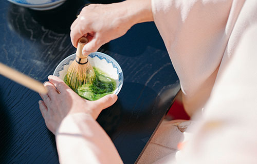 三川内焼で茶道体験（イメージ）