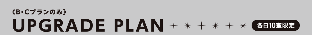 UPGRADE PLAN�@���������N��̂������ŁA�t�@���~�[�e�B���O�̗]�C���y���ޖ�