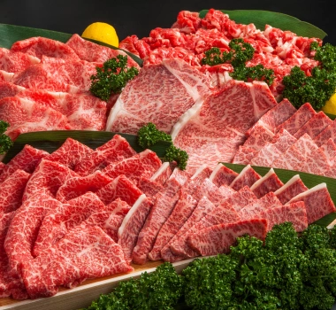 和牛盛り合わせ