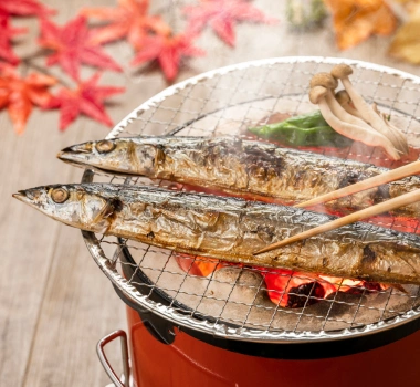 サンマの塩焼き