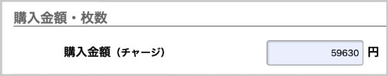 ウェブ残高照会ページ画面
