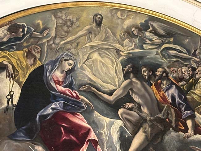 スペイン・カトリックの総本山『カテドラル』、サント・トメ教会のエル・グレコ作『オルガス伯の埋葬』は必見