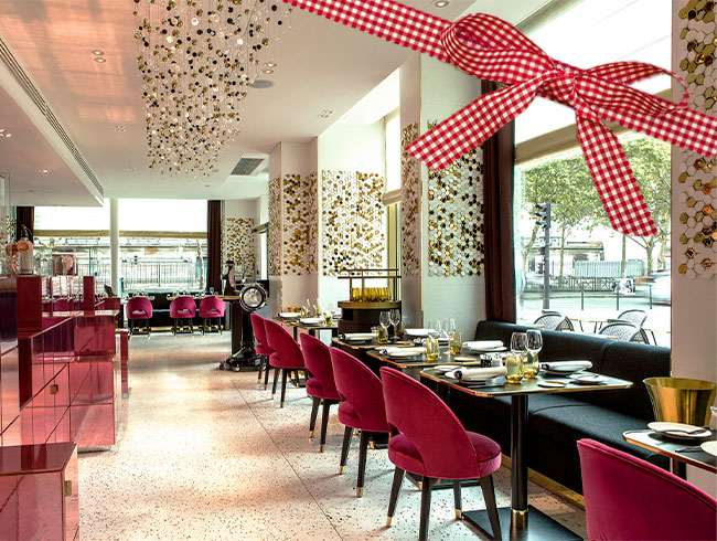 パリの名店で楽しむ、安心・快適な本格ディナー体験