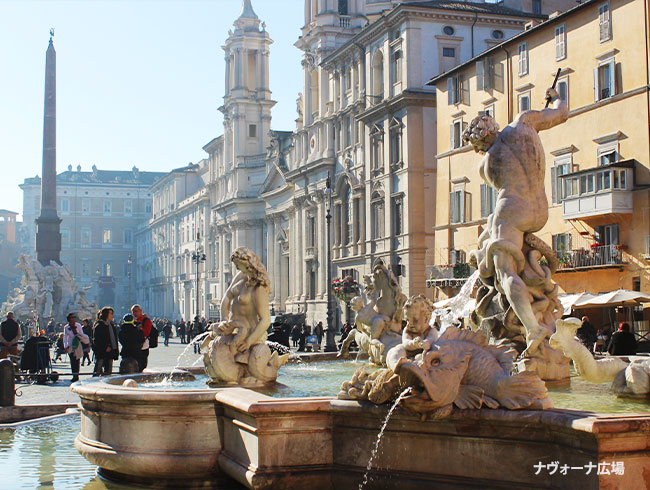 ローマ  ナヴォーナ広場
