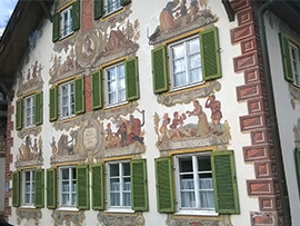 メルヘンの村オーバーアマガウでの自由散策