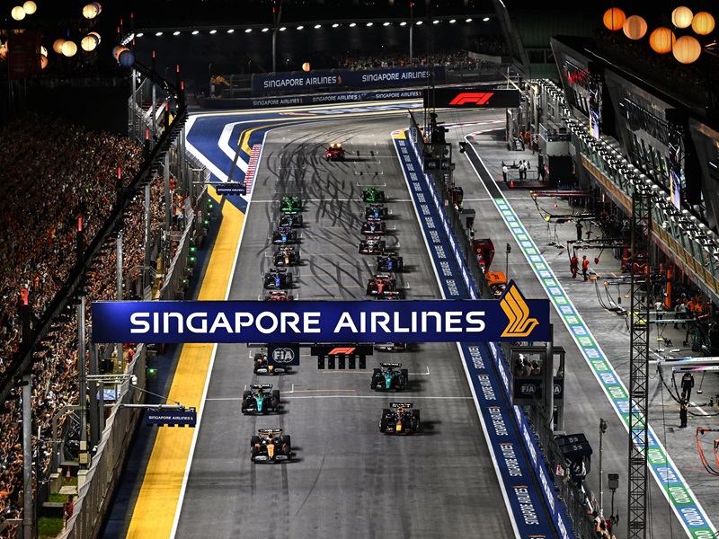 チケット手配】2025年 シンガポール グランプリ 3日間観戦チケット