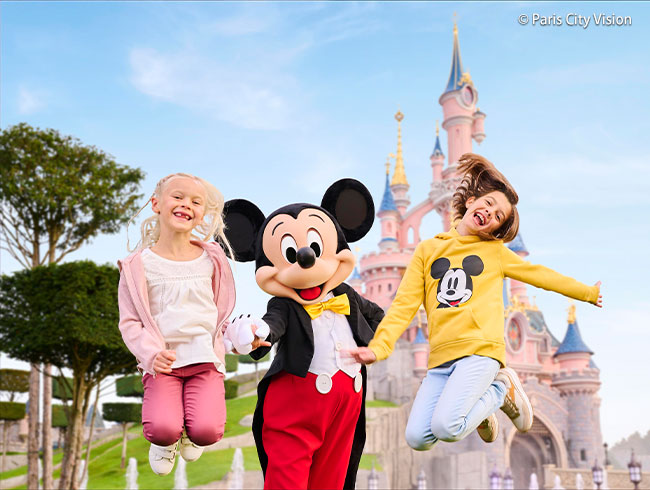 ディズニー･ランド®（1日1パーク/2パーク）パリ・シティヴィジョン社主催