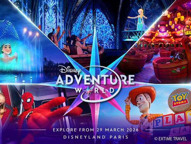 パリ  ディズニーランド･パーク®  アドベンチャー・ワールド®