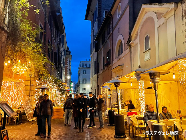 ローマ  トラステヴェレ